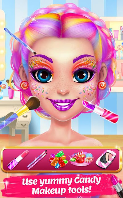Candy Makeup Beauty Game – Sweet Salon Makeover Candy Makeup Beauty Game – Sweet Salon Makeover