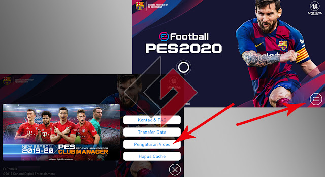 Pengaturan Grafis PES 2020 Mobile Pengaturan Grafis PES 2020 Mobile