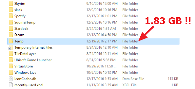 Cara mengatasi game force close dengan hapus temporary files Cara mengatasi game force close dengan hapus temporary files
